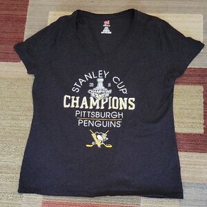 Hanes Nano-T Black T-Shirt